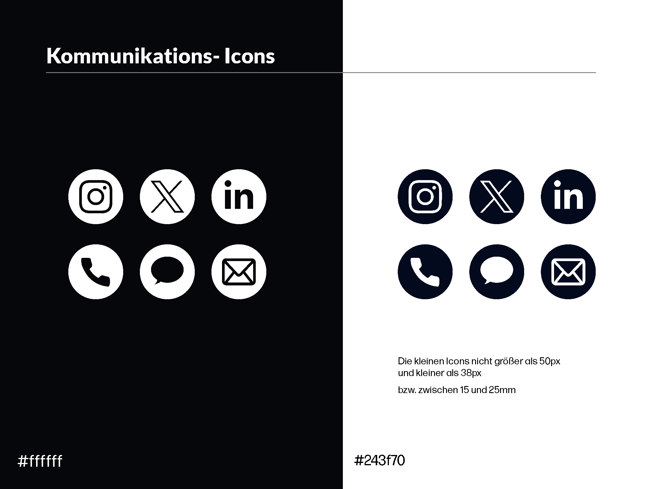 social media icons